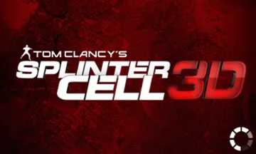 Tom Clancys Splinter Cell 3D (Usa) screen shot title